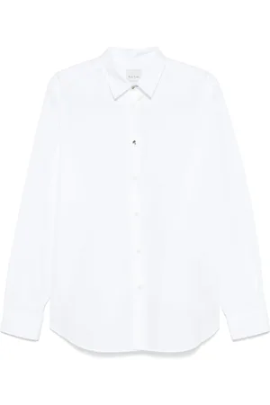 Paul Smith Homme, Chemises, Blanc, Taille: M Chemise blanche à manches courtes