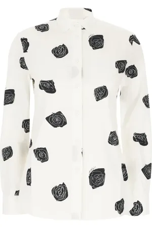 Marni Femme, Blouses et Chemises, Multicolore, Taille: 36 FR Chemise en coton pour femmes