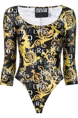 VERSACE Femme, Tops, Multicolore, Taille: 36 FR Hauts élégants pour toutes les occasions