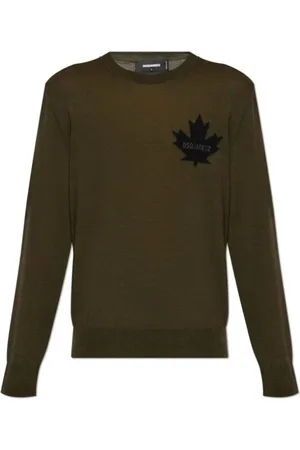 Dsquared2 Homme, Pulls, Vert, Taille: L Pulls élégants pour un look chic