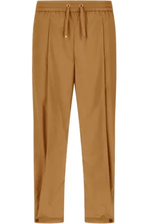 HERNO Femme, Pantalons, Brun, Taille: 36 FR Pantalon Large Camel