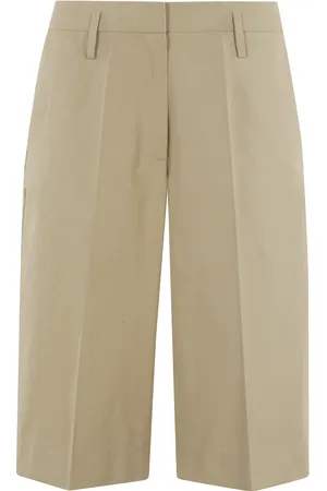 Herskind Femme, Shorts, Vert, Taille: 38 FR Shorts Bermuda kaki avec poches latérales