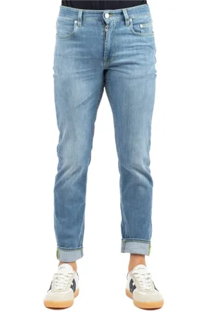 Siviglia Homme, Jeans, Bleu, Taille: W31 Jean Large Jambe