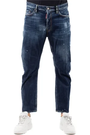Dsquared2 Homme, Jeans, Bleu, Taille: XS Jeans en Denim Élégants