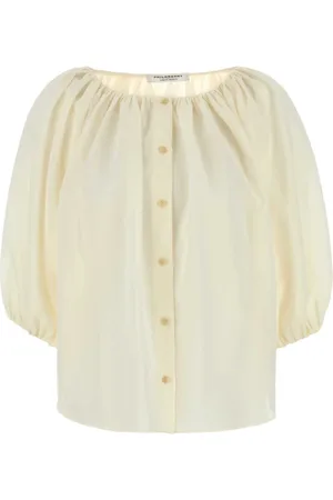 Serafini Femme, Blouses et Chemises, , Taille: 34 FR Chemise en mélange de polyester ivoire