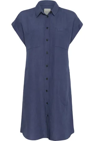 Part Two Femme, Robes, Bleu, Taille: 48 FR Robe Ellenapw Oceana