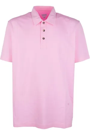 Bottega Veneta Homme, Tops, Rose, Taille: XL Polo Classique pour Homme