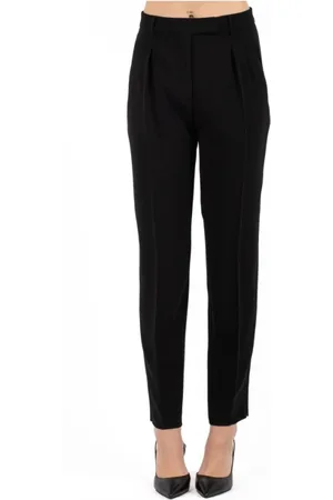Max Mara Femme, Pantalons, Noir, Taille: 36 FR Pantalon Élégant Studio