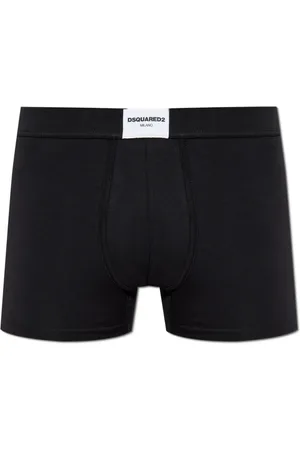Dsquared2 Homme, Sous-vêtements, Noir, Taille: L Boxer avec logo