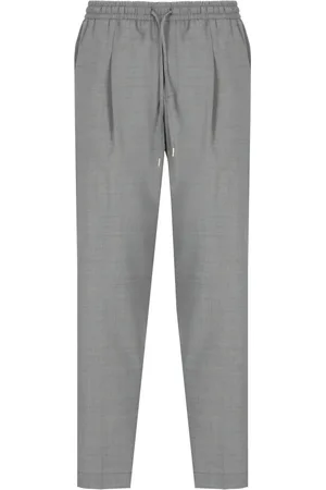 Briglia 1949 Homme, Pantalons, Gris, Taille: L Pantalon homme en laine grise