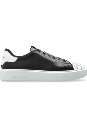 Iceberg Homme, Chaussures, Noir, Taille: 41 EU Chaussures de sport avec logo