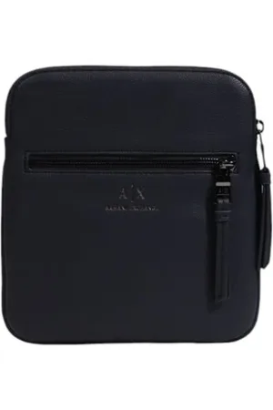 Armani Exchange Homme, Sacs, Noir, Taille: ONE Size Sac Messenger Bleu Collection Automne/Hiver