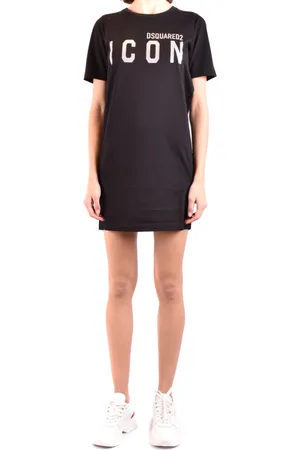 Dsquared2 Femme, Robes, Noir, Taille: 38 FR Robes Élégantes pour Femmes