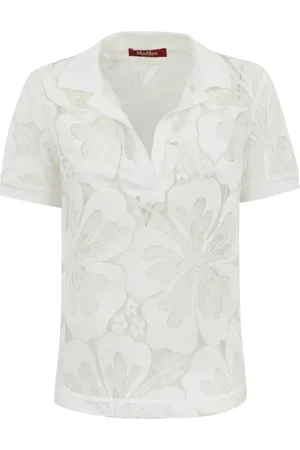 Max Mara Femme, Tops, Blanc, Taille: 40 FR Chemises Blanches Romeo