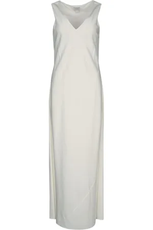 Calvin Klein Femme, Robes, , Taille: 36 FR Robe de Cheville à Texture Biaisée