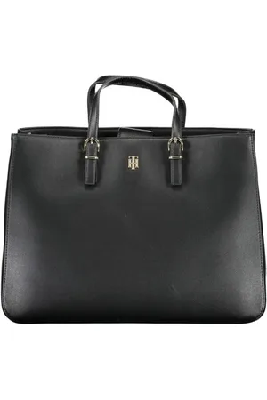 Tommy Hilfiger Femme, Sacs, Noir, Taille: ONE Size Sac à main convertible noir pour femme