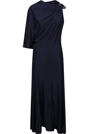 Paco rabanne Femme, Robes, Bleu, Taille: 38 FR Robe Longue Élégante pour Femmes