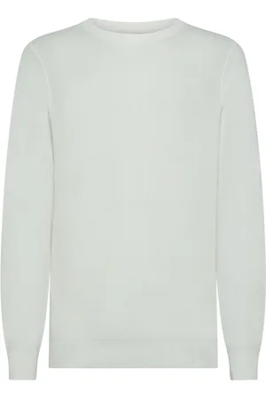 sun68 Homme, Pulls, Blanc, Taille: XL Pull Vintage 100% Coton