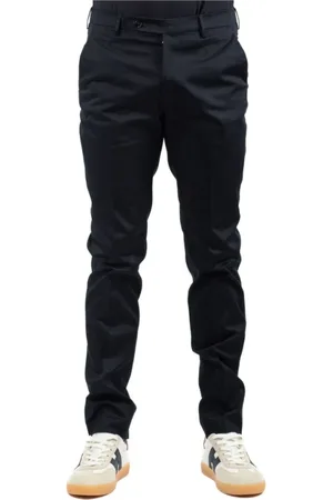 Berwich Homme, Pantalons, Bleu, Taille: 3XL Pantalon Élégant Homme