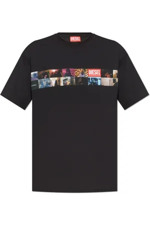 Diesel Homme, Tops, Noir, Taille: L T-shirts élégants pour Hommes et Femmes