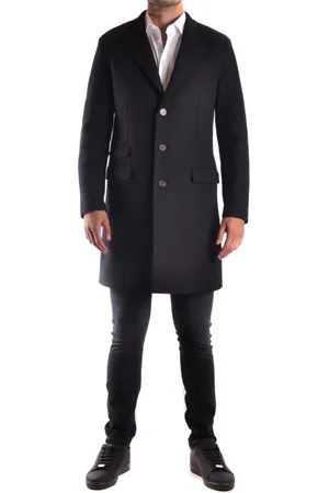Neil Barrett Homme, Manteaux, Noir, Taille: L Manteau élégant pour hommes et femmes