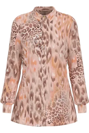 Guess Femme, Blouses et Chemises, , Taille: 36 FR Chemisier Nude Print