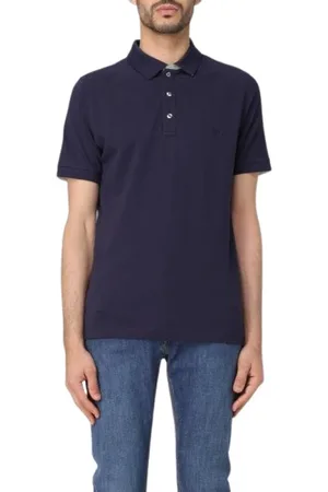 FAY Homme, Tops, Bleu, Taille: 2XL Polo Bleu