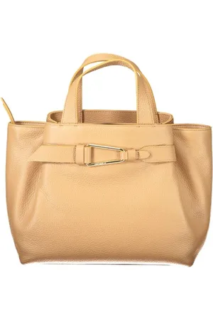 Coccinelle Femme, Sacs, Brun, Taille: ONE Size Sac à main en cuir marron pour femme Malory Bag