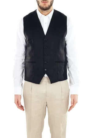 D.A. Daniele Alessandrini Homme, Vestes, Noir, Taille: M Vestes
