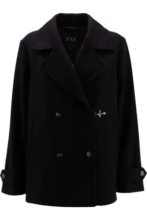 FAY Femme, Manteaux, Noir, Taille: 38 FR Manteaux d