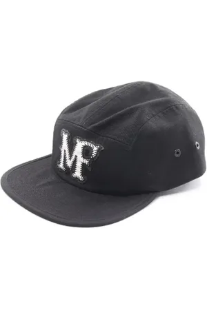 Moncler Homme, Pre-owned, Noir, Taille: ONE Size Pre-owned Coton chapeaux