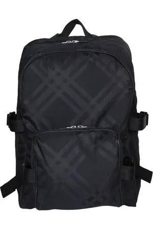 Burberry Homme, Sacs, Noir, Taille: ONE Size Sac à Dos en Nylon Élégant avec Sangle Réglable