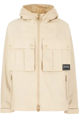 VERSACE Homme, Vestes, , Taille: XL Veste Légère en Coton Élégante pour Homme
