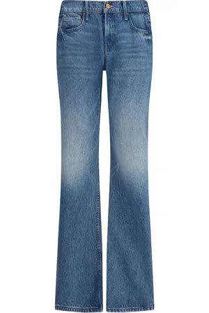 Mother Femme, Jeans, Bleu, Taille: W34 Flare Denim Jeans