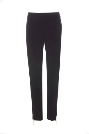 Elisabetta Franchi Femme, Pantalons, Noir, Taille: 40 FR Pantalons Élégants pour un Usage Quotidien