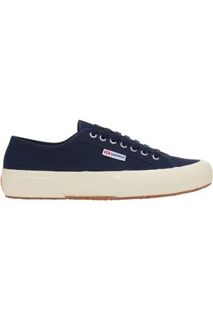 Superga Homme, Chaussures, Noir, Taille: 42 EU Baskets en Toile avec Œillets en Métal