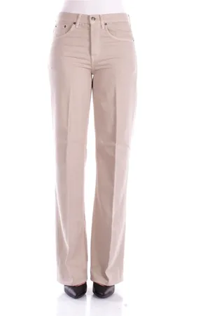 Dondup Femme, Pantalons, , Taille: W29 Pantalon Logo Latéral Cinq Poches Coupe Régulière