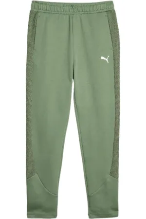 PUMA Femme, Pantalons, Vert, Taille: 38 FR Pantalon de performance à taille élastique recyclée