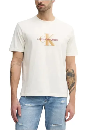 Calvin Klein Homme, Tops, , Taille: S Logo T-shirt