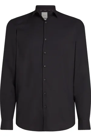Calvin Klein Homme, Chemises, Noir, Taille: L Chemise Noire Moderne