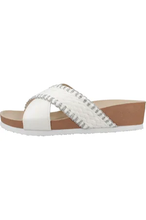 Gioseppo Femme, Chaussures, Blanc, Taille: 38 EU Compensées Élégantes Sandale