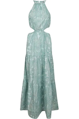 MC2 SAINT BARTH Femme, Robes, Vert, Taille: 40 FR Pull Kaby en Coton et Cachemire