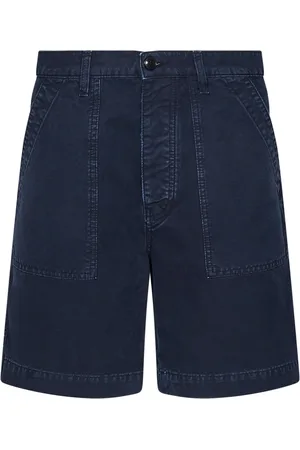 FORTELA Homme, Shorts, Bleu, Taille: W34 Shorts Bermuda Bleu Déchirés Élégants