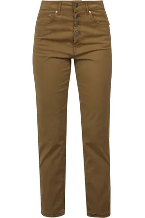 Dondup Femme, Pantalons, Brun, Taille: W28 Pantalon Coupe Large Modèle Koons