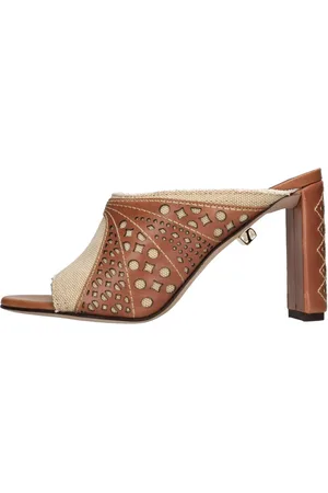 Maison Skorpios Femme, Chaussures, Brun, Taille: 39 EU Sandales Marron