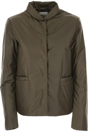 Aspesi Femme, Vestes, Vert, Taille: 40 FR Veste en Cuir Vert