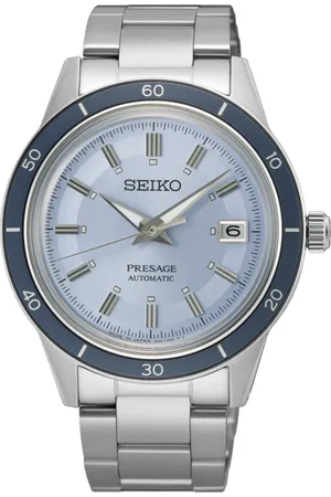 Seiko Femme, Accessoires, Gris, Taille: ONE Size Srpl19J1 - Montre Presage Style années 60 Automatique 3 aiguilles date
