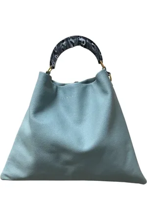 Marni Femme, Pre-owned, Bleu, Taille: ONE Size Pre-owned Cuir sacs-main
