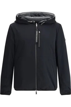 Moose Knuckles Homme, Vestes, Noir, Taille: S Veste Imperméable Dominion pour Conditions Extrêmes