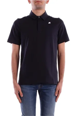 K-Way Homme, Tops, Bleu, Taille: M Polo Élégant avec Logo